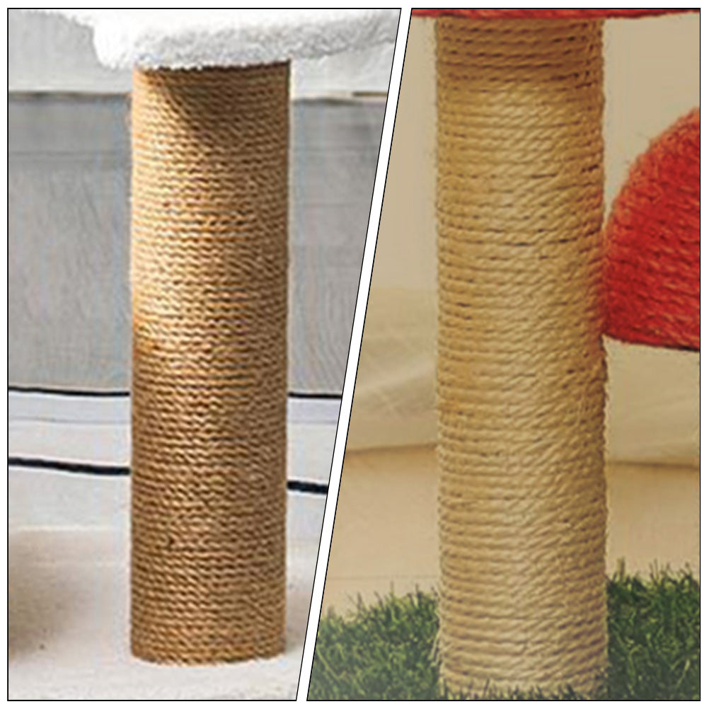 Kattenmeubel met krabgedeelte en zitplaats – Alles-in-één oplossing