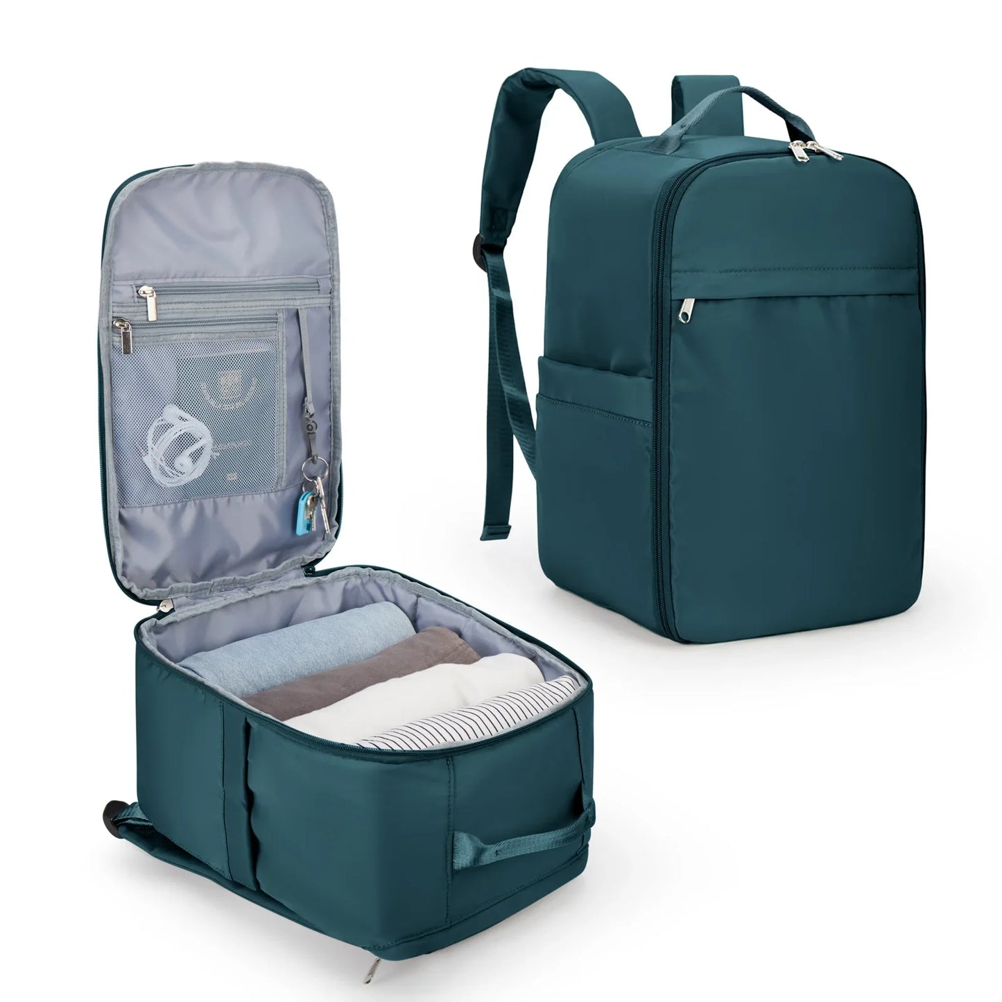 Cabine rugzak met laptopvak en oplaadpoort