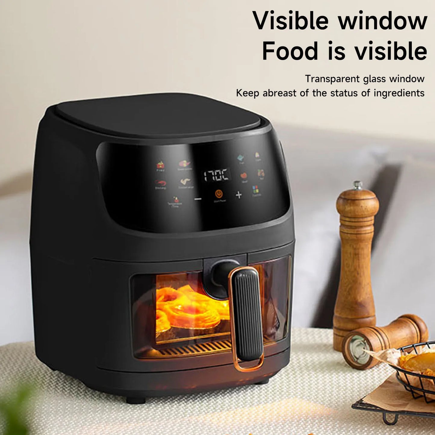 Airfryer Action klein model – Ideaal voor éénpersoonshuishoudens