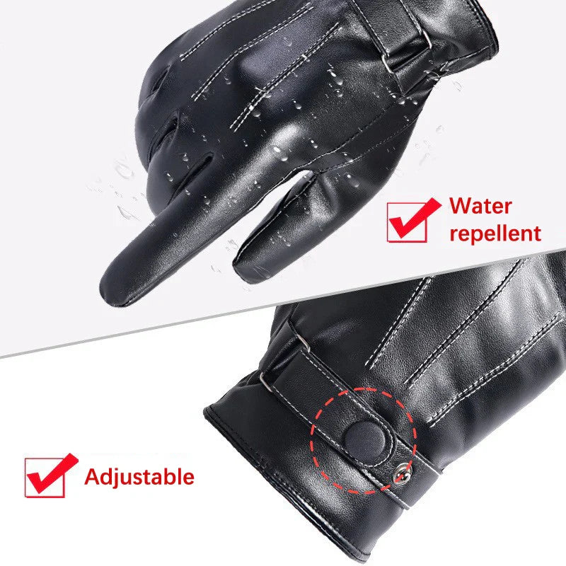Herenhandschoenen leer voor dagelijks gebruik