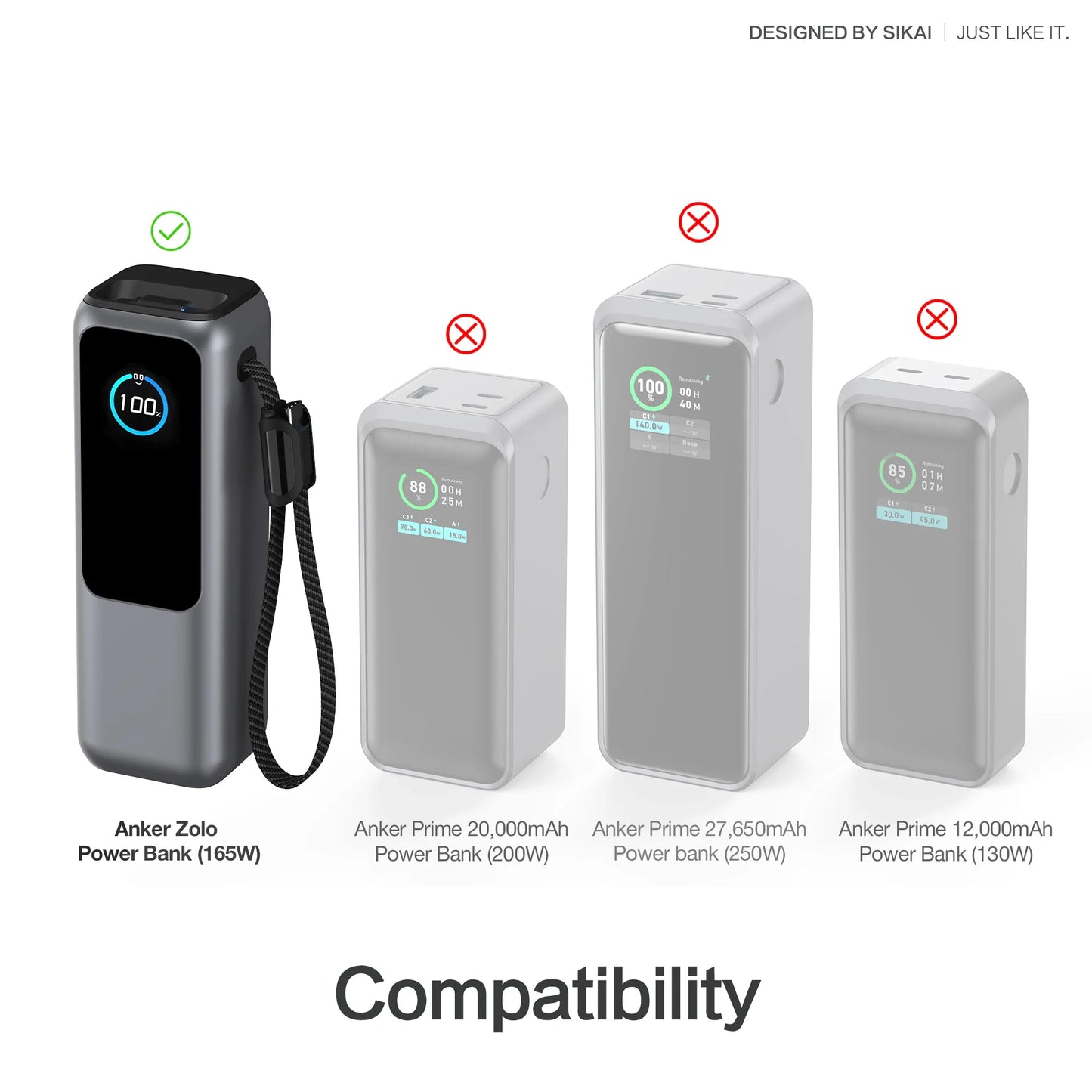 iPhone powerbank met snelle laadfunctie