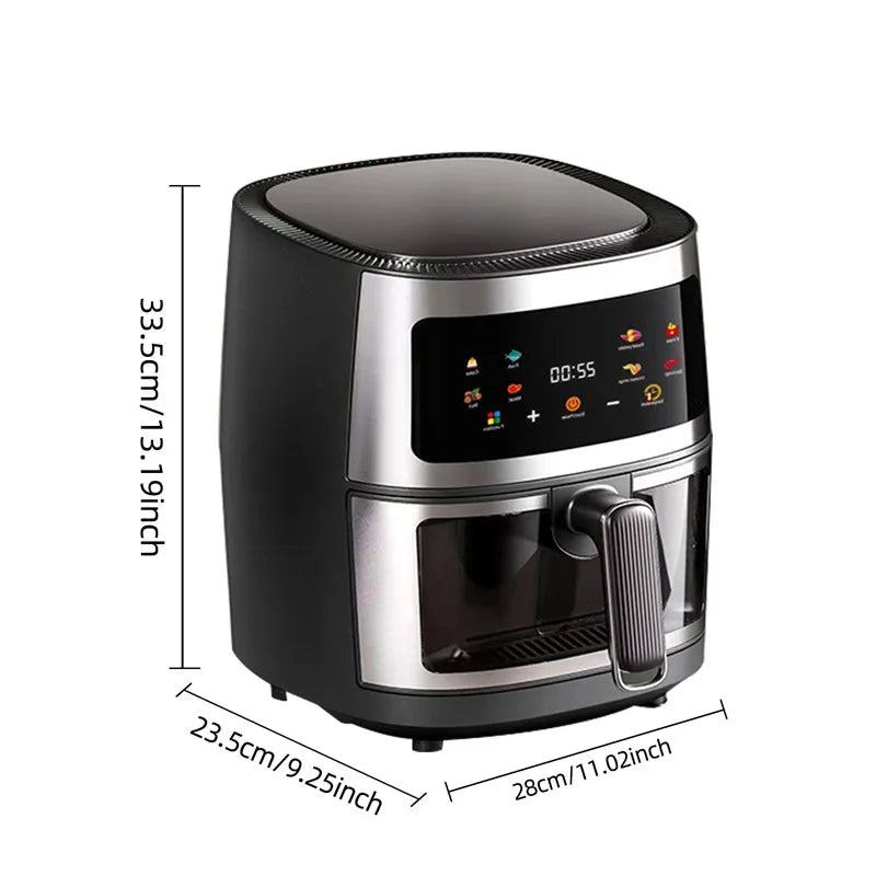 Airfryer met stil ventilatiesysteem – Koken zonder lawaai