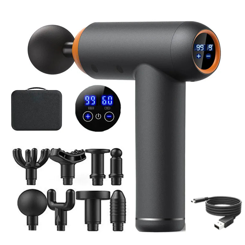 Massage gun met LCD-scherm – Eenvoudige bediening