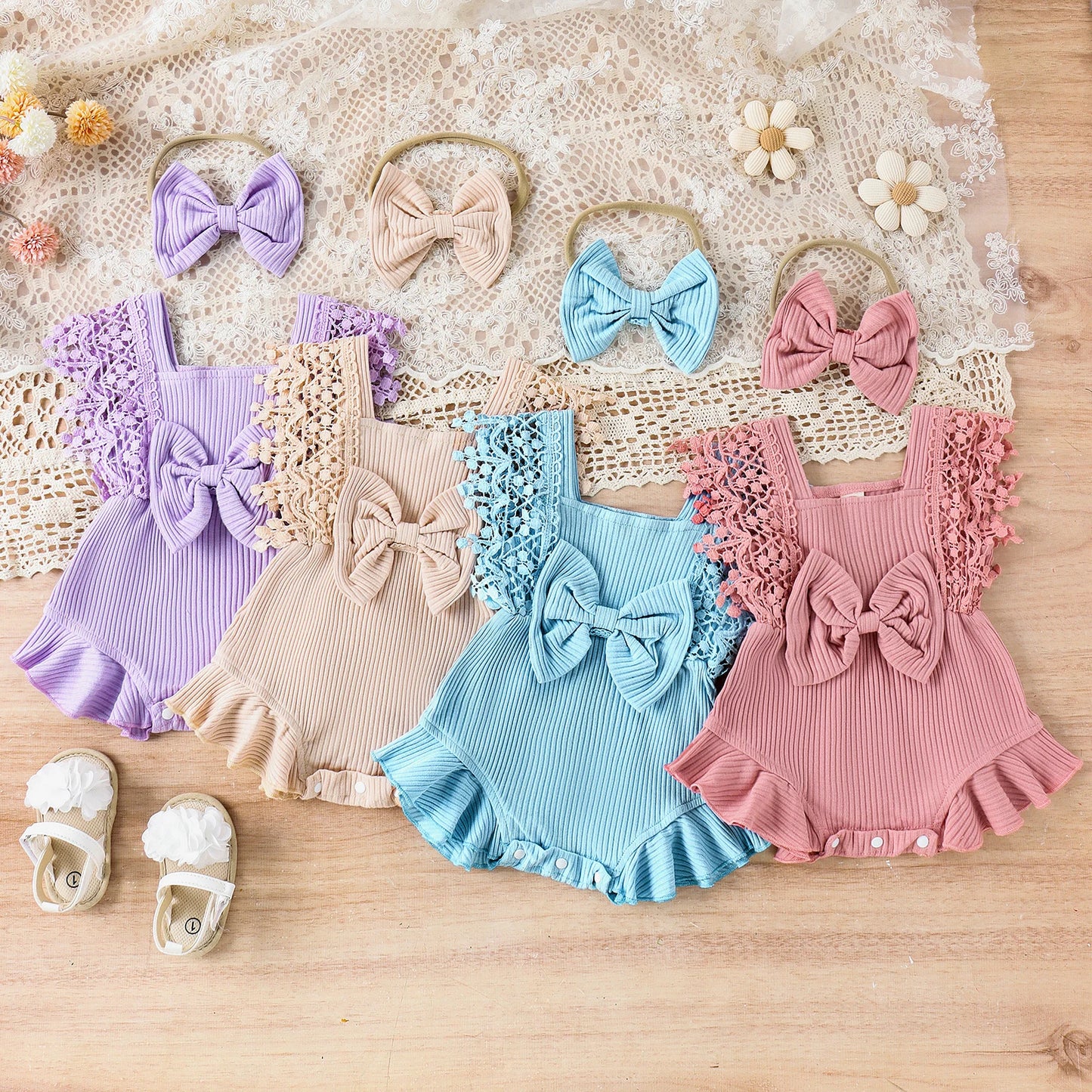 Schattige babykleertjes voor een feestje of speciale gelegenheid