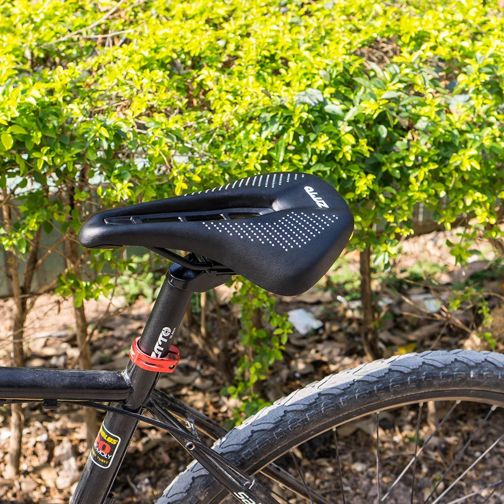 Gazelle fietszadel met stevige basis
