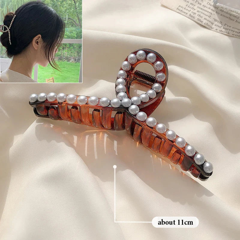 Set haaraccessoires met scrunchies en clips