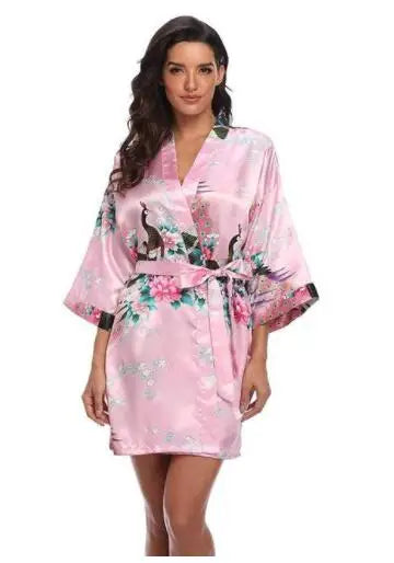 Lichte ochtendjas dames – Perfect voor lente en zomer