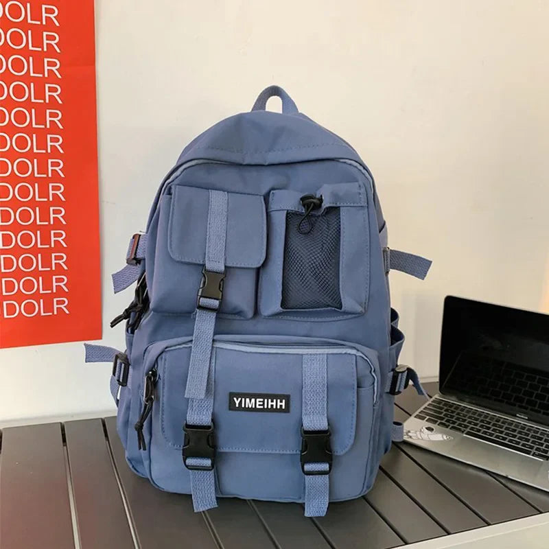 Handbagage rugzak met extra opbergvakken binnenin