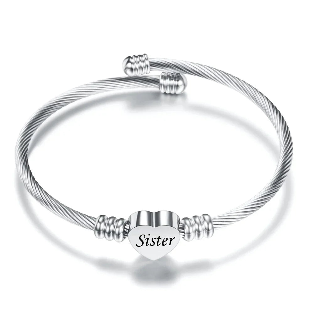 Armband met gravure van kindertekening