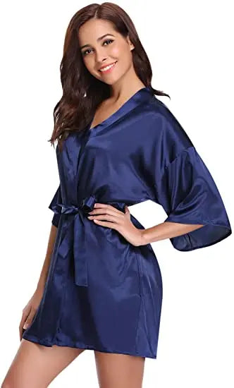 Katoenen ochtendjas dames met print – Stijl en comfort