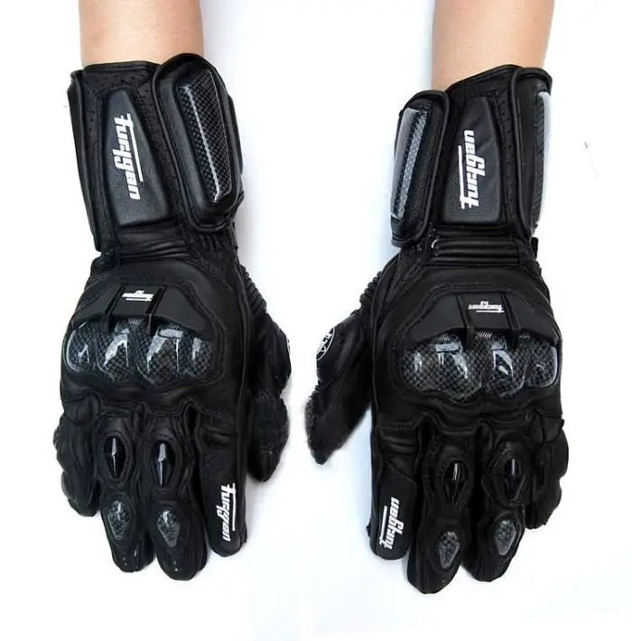 Heren handschoenen van leer met moderne details