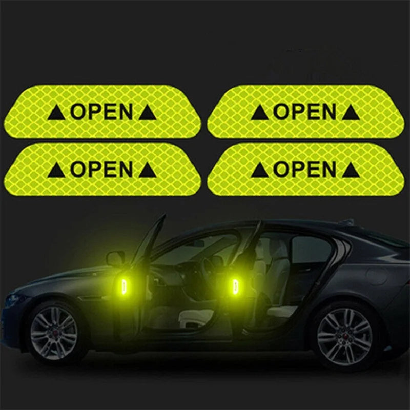 Auto stickers - Glow in the dark reflectie voor veiligheid en stijl