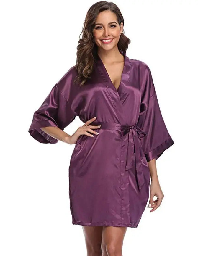 Elegante ochtendjas dames zomereditie – Licht en stijlvol