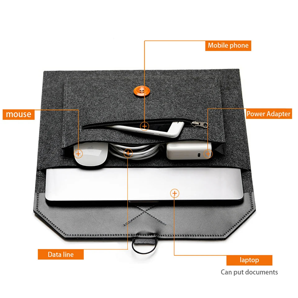 Laptop tas voor 15 inch laptop – Perfecte pasvorm voor standaard laptops