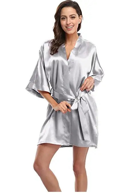 Elegante ochtendjas dames kant – Licht en stijlvol