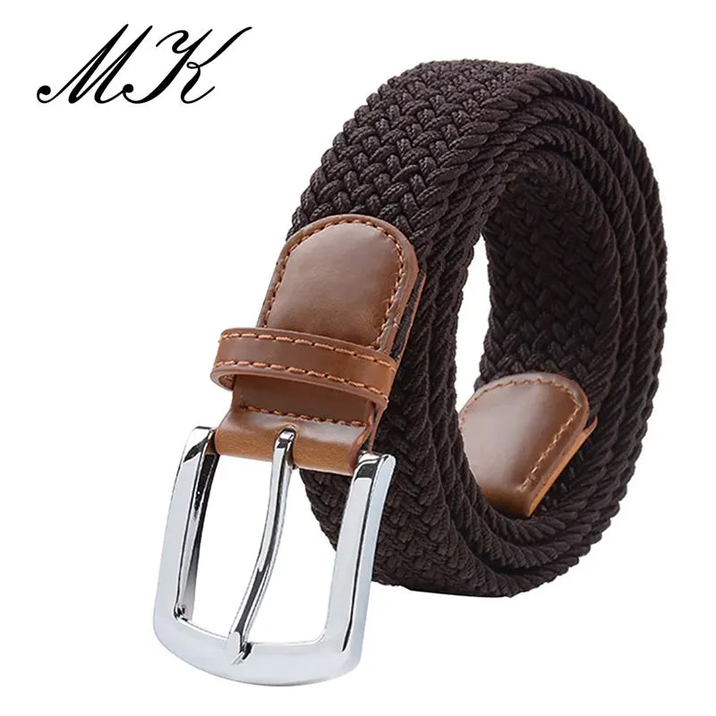 Vintage herenriem met verweerde gesp