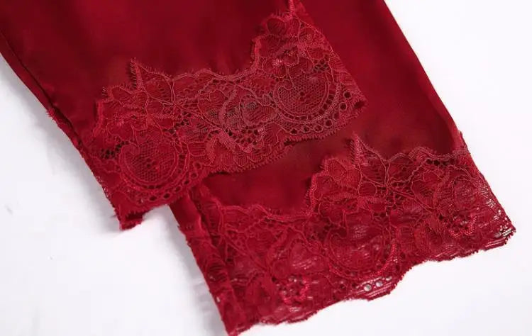 Hunkemöller dames ochtendjas satijnlook – Glanzend en luxe