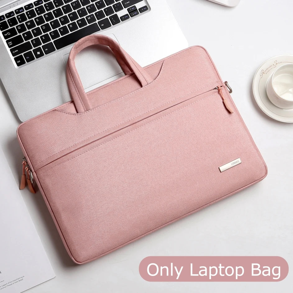 Grote laptoptas met ritsvak – Perfect voor extra opslag