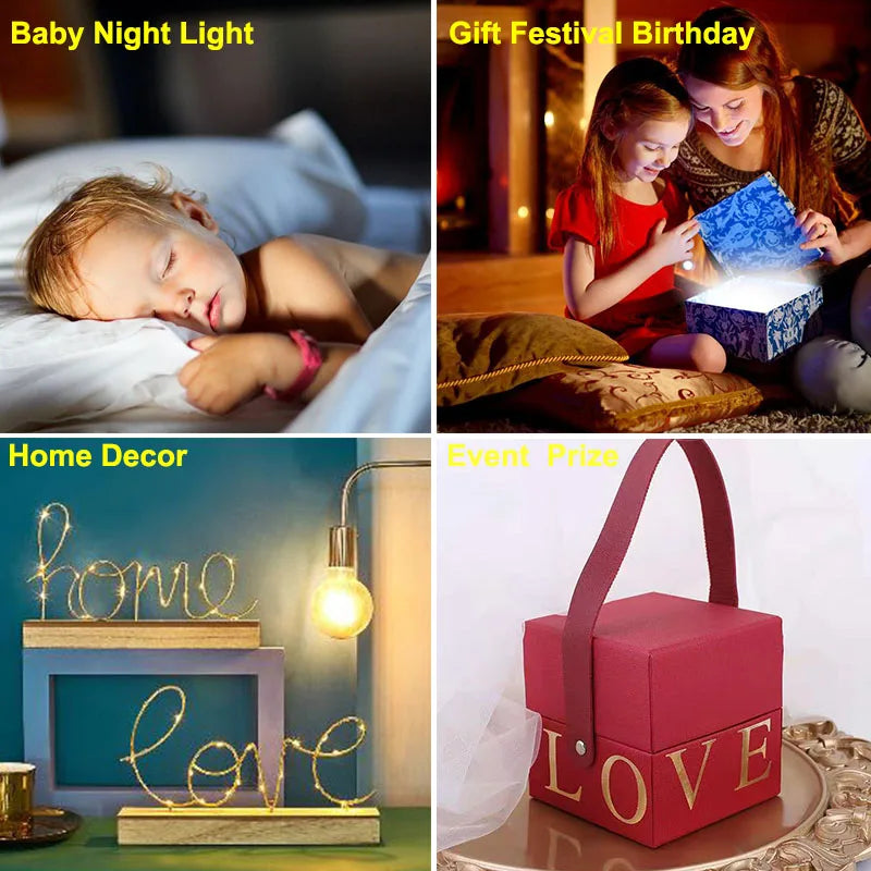 Lampje voor nachtkast in warme tinten – Gezellig licht