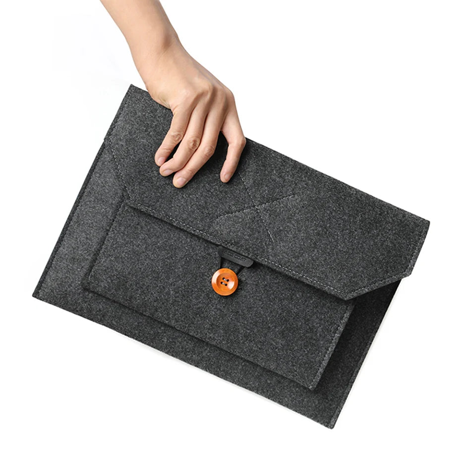 Grote laptoptas met ritsvak – Perfect voor extra opslag