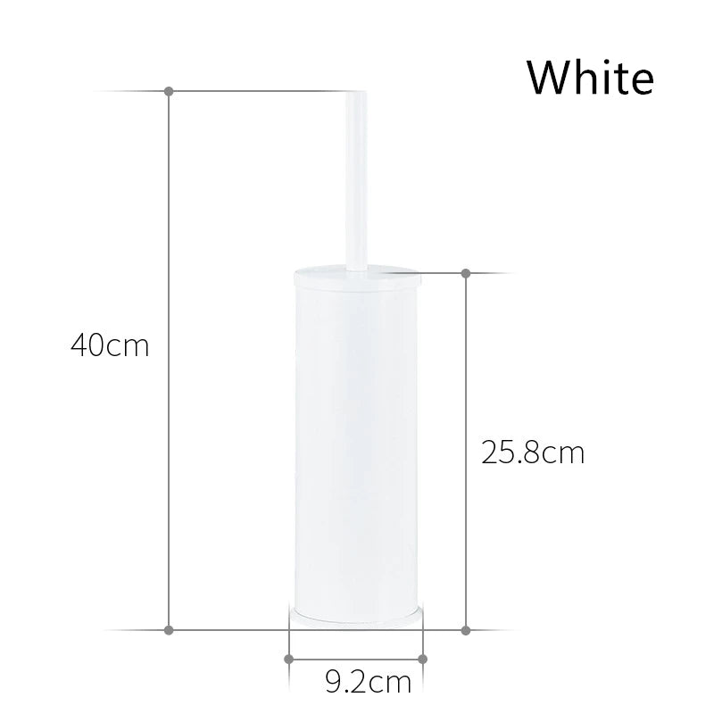 Toilet borstel in keramische houder – Elegant en stevig