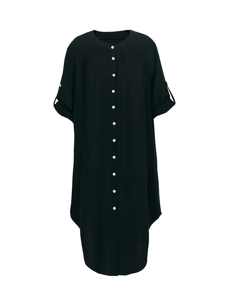 Jurk voor bruiloft gast met een luxueuze touch