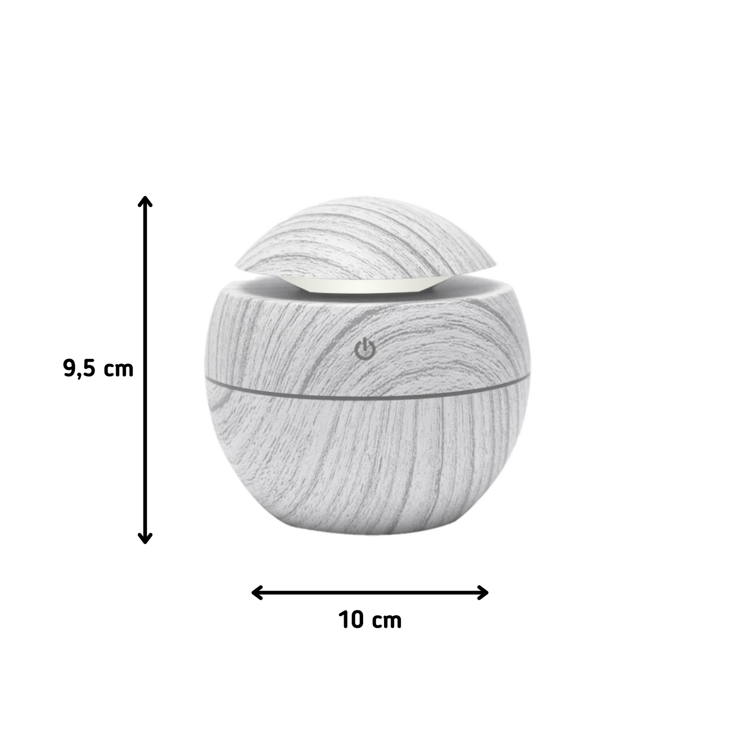 MOLOO-Aroma-Difusser-Grijs-Luchtbevochtiger-luchtverfrisser-Aroma-therapie-LED-USB