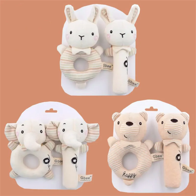 MOLOO-Baby-Rammelaar-Olifant-Set-Van-2-Pols-en-Voetrammelaar-Babyspeelgoed