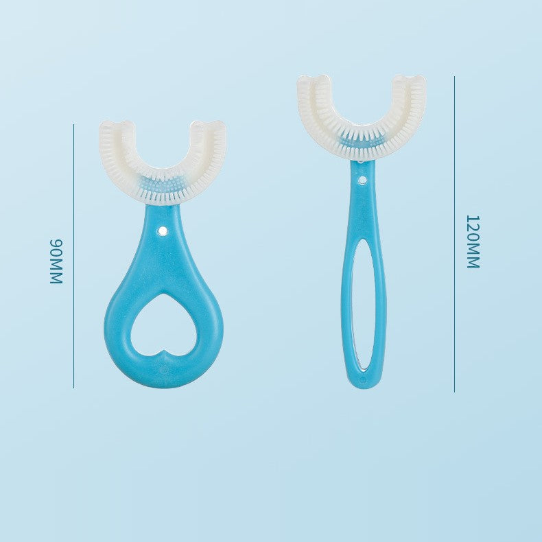 MOLOO-Baby-Tandenborstel-Blauw-Klein-Tandjes-Handtandenborstel