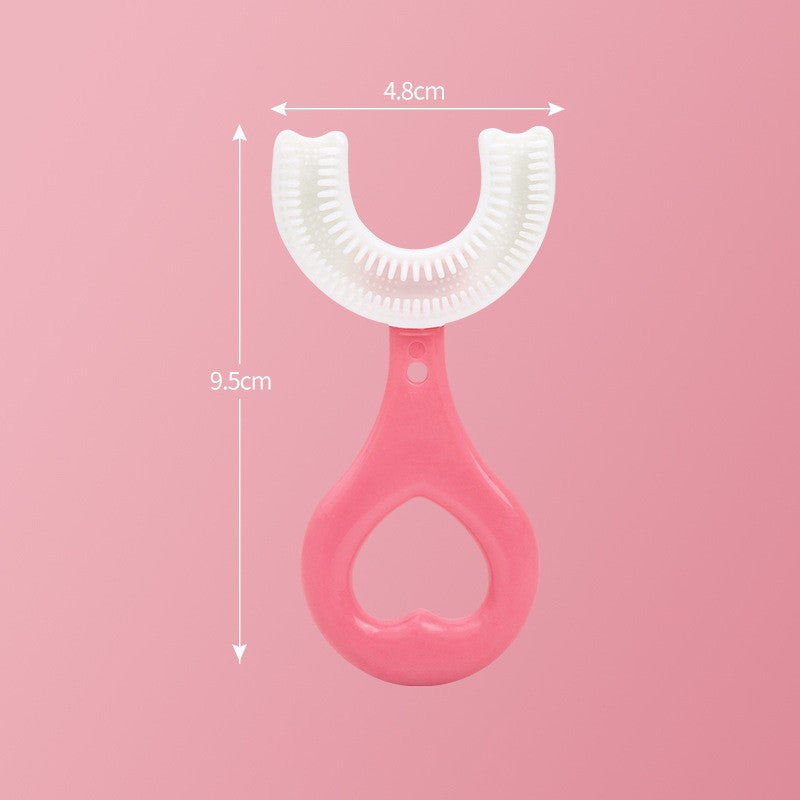 MOLOO-Baby-Tandenborstel-Roze-Klein-Tandjes-Handtandenborstel