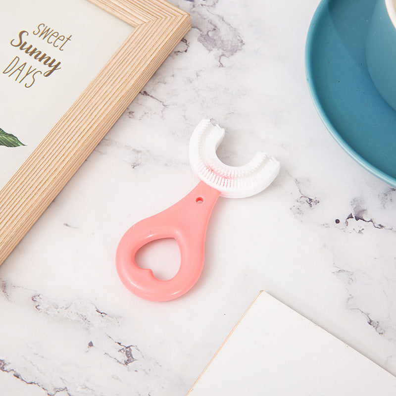 MOLOO-Baby-Tandenborstel-Roze-Klein-Tandjes-Handtandenborstel