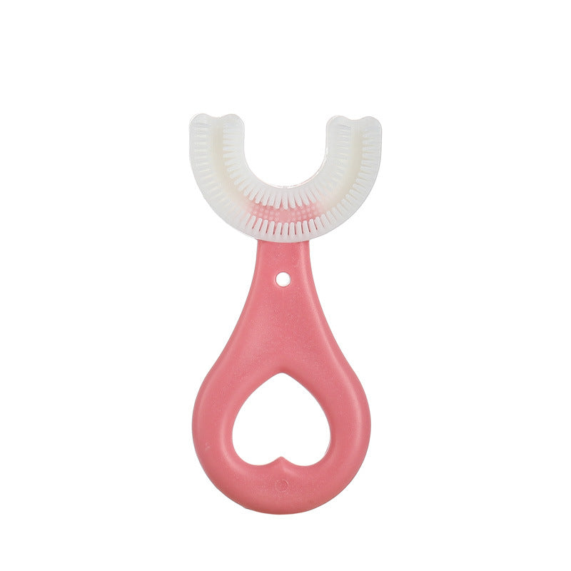 MOLOO-Baby-Tandenborstel-Roze-Klein-Tandjes-Handtandenborstel