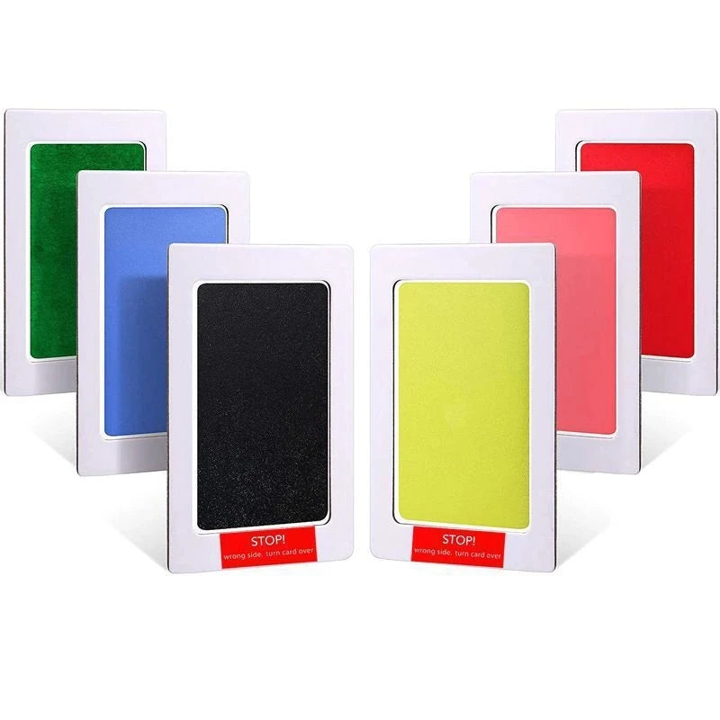 MOLOO-Baby-handafdruk-en-voetafdruk-Fotolijstje-Rood-Kraamcadeau