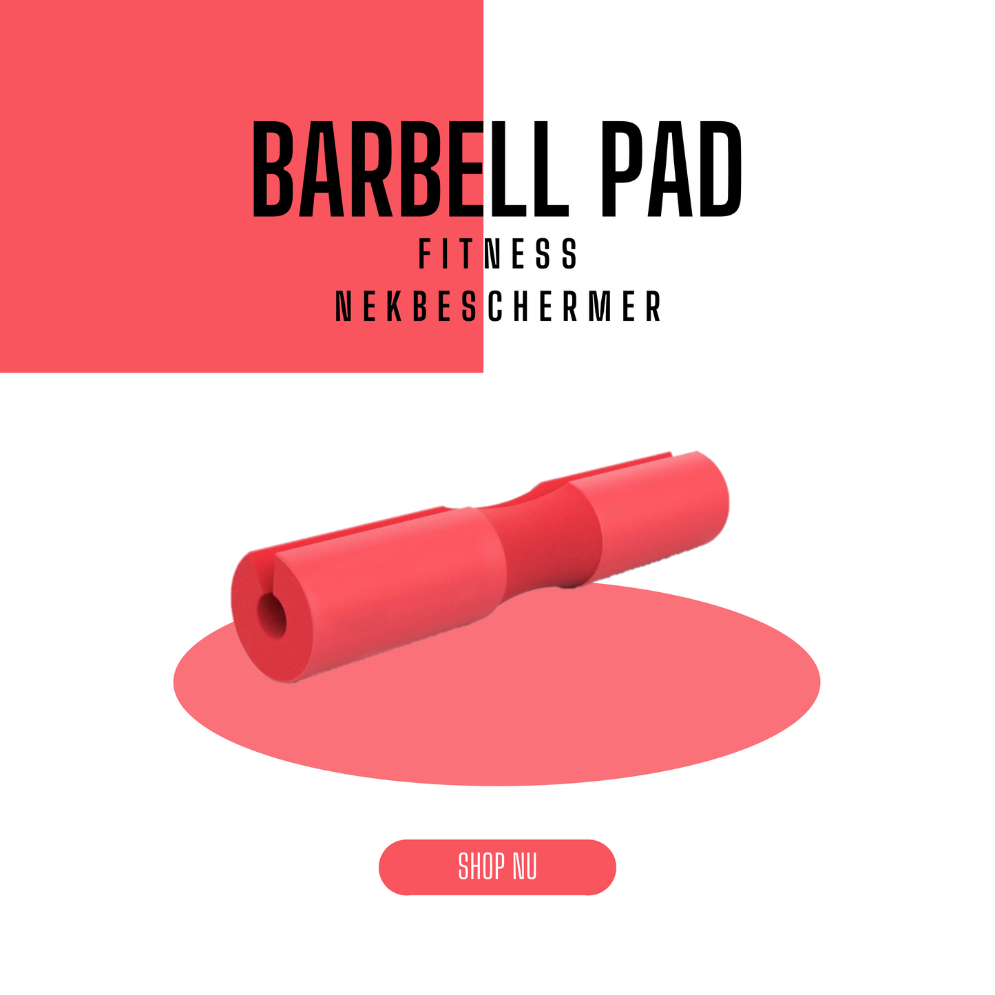 MOLOO-Barbell-Pad-Rood-Fitness-Nekbeschermer-Halterstang-Squats-Hip-Thrust-Barpad