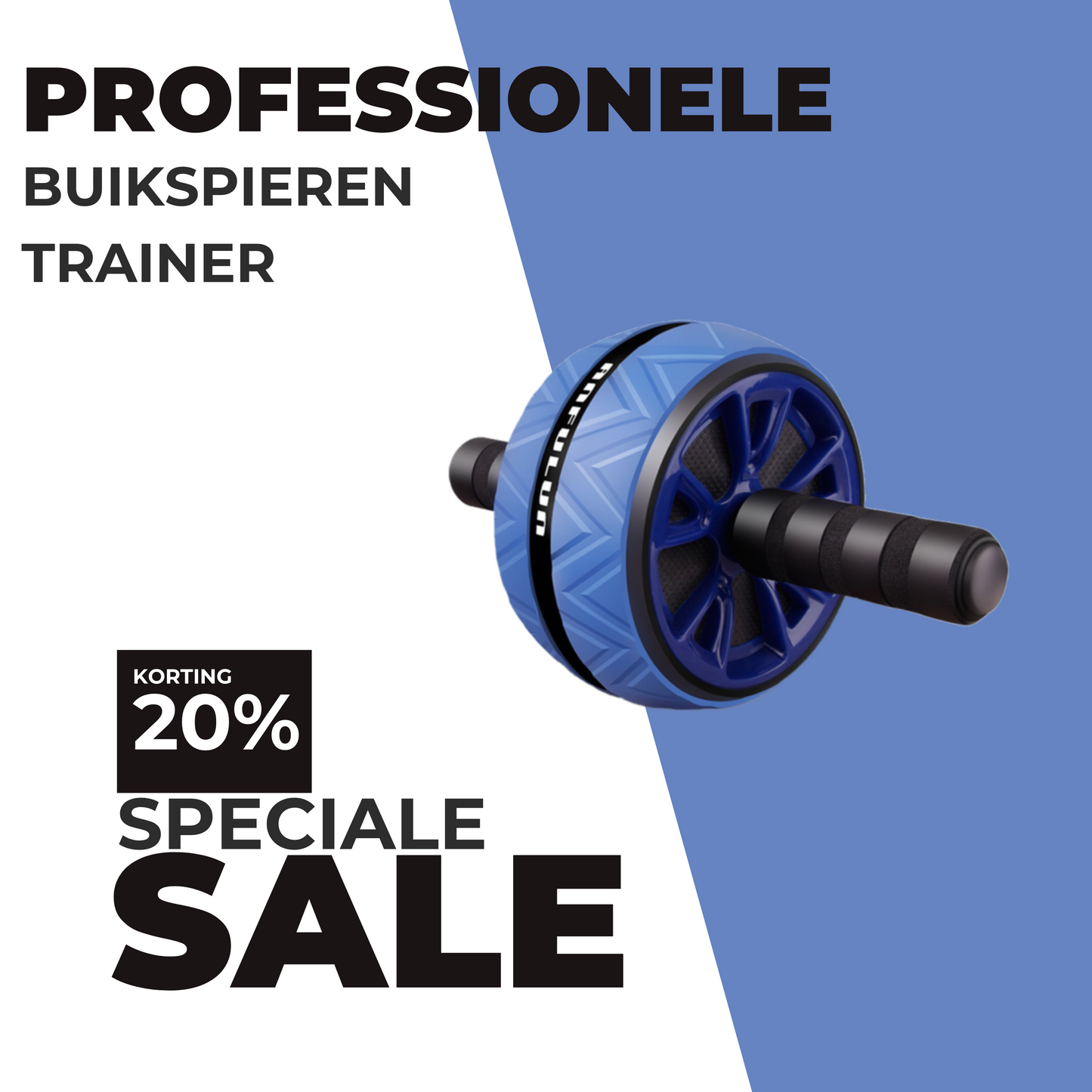 MOLOO-Buikspierwiel-Blauw-Professioneel-Buikspieren-Trainer-Ab-Roller-Fitness