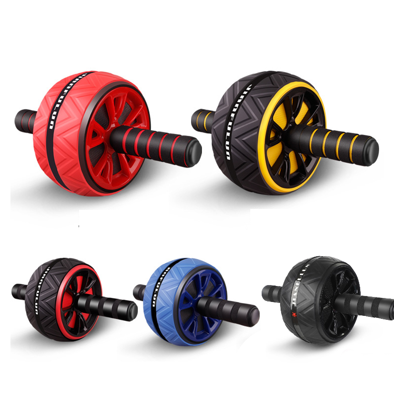 MOLOO-Buikspierwiel-Rood-Professioneel-Buikspieren-Trainer-Ab-Roller-Fitness