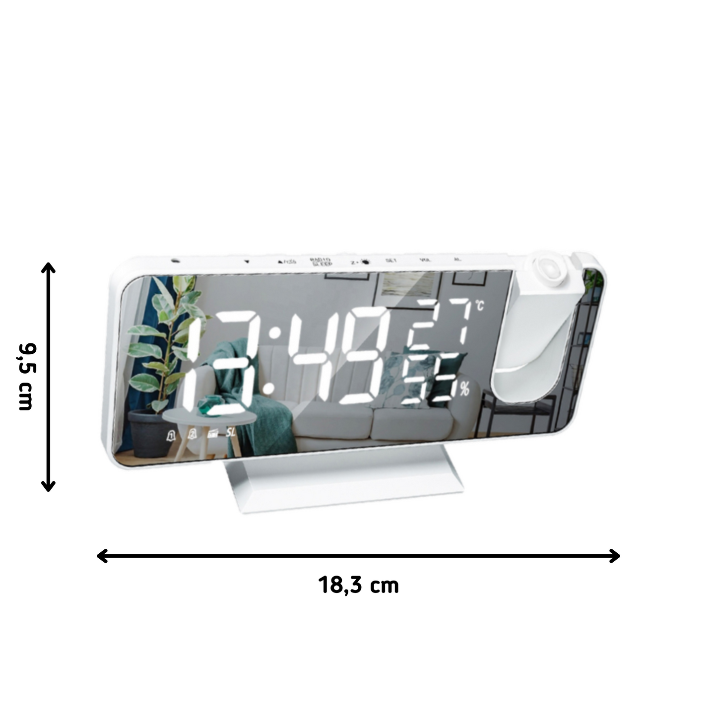 MOLOO-Digitale-Wekker-Met-Projectie-Klok-Wit-Projectieklok