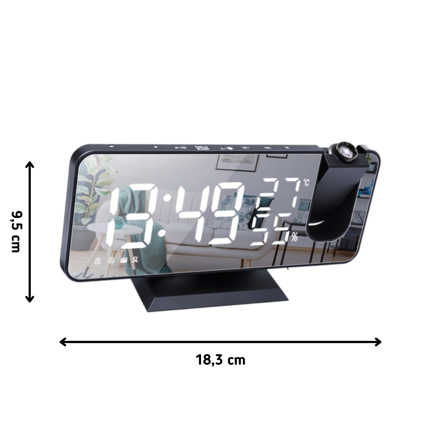 MOLOO-Digitale-Wekker-Met-Projectie-Klok-Zwart-Projectieklok