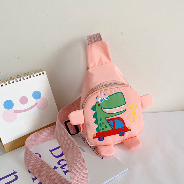 Dinosaurus Kinder Rugzak Roze Rugtas voor Jongens en Meisjes