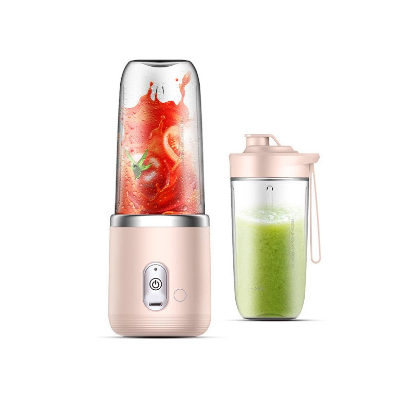 MOLOO-Draagbare-Blender-Roze-Met-Beker-Draadloos-Oplaadbare-Blender