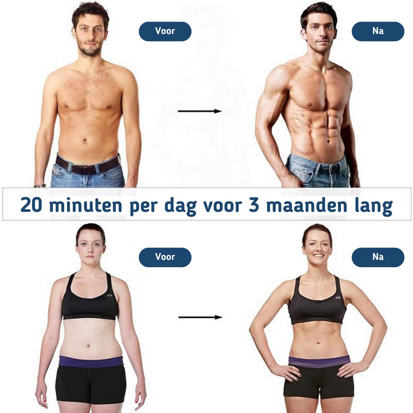 MOLOO-Elektrische-Buikspieren-Trainer-Set-Blauw-Sixpack-Buiktrainer