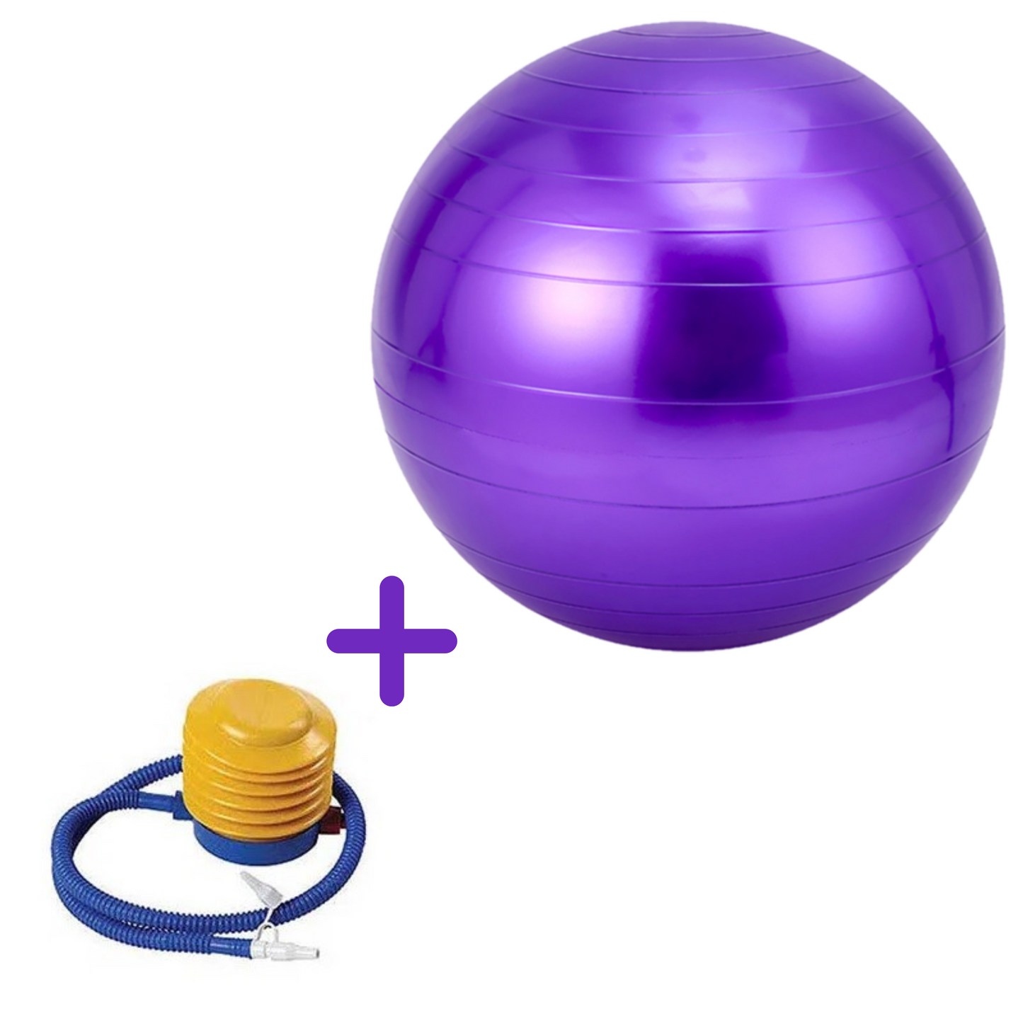MOLOO-Fitness-Bal-Met-Gratis-Pomp-Paars-Pilates-Bal-Yoga-Bal-Zwangerschapsbal