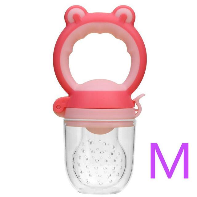 MOLOO-Fruitspeen-Baby-Bijtring-Rood-Fopspeen-Fles
