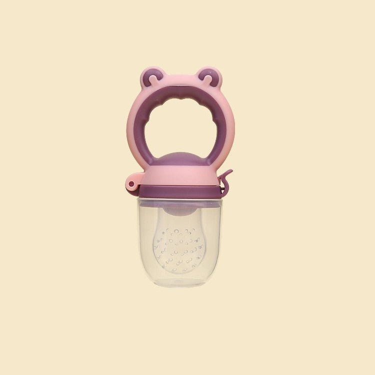 MOLOO-Fruitspeen-Baby-Bijtring-Roze-Fopspeen-Fles