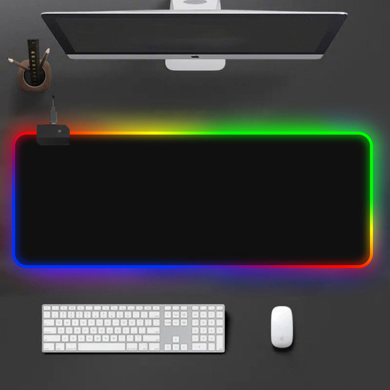 Gaming Muismat RGB LED Bureau Onderlegger 30x80cm Anti-slip