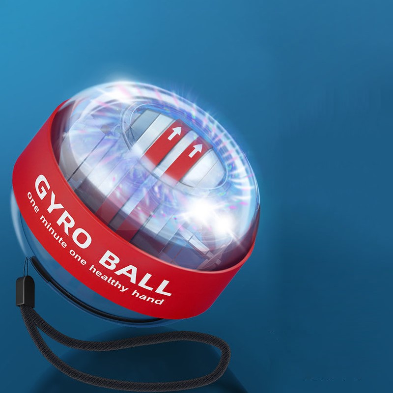 MOLOO-Handtrainer-Bal-Rood-WristBall-Polstrainer-Stressbal-Ergonomisch