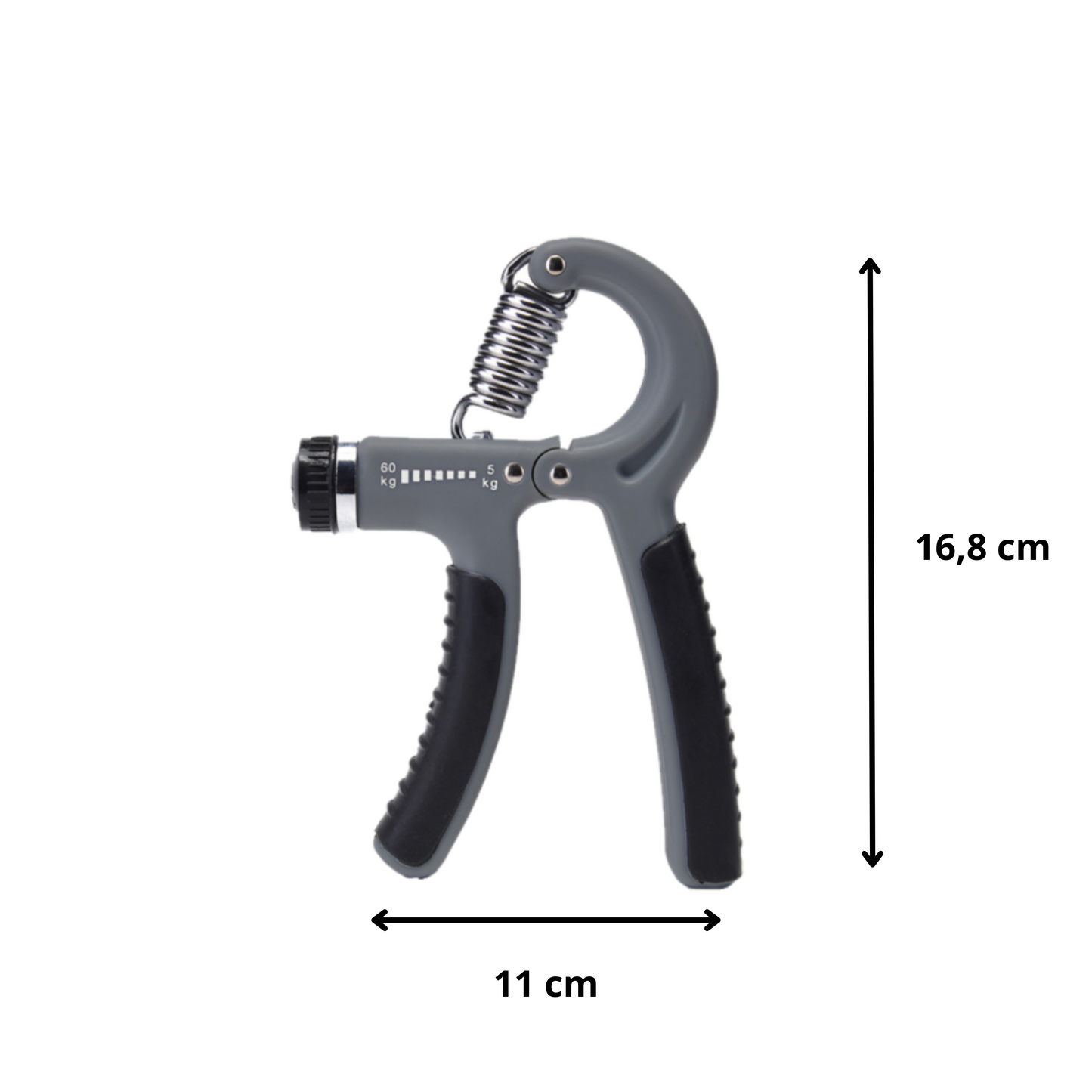 MOLOO-Handtrainer-Grijs-Handknijper-Armtrainer-Grip-Trainer-Fitness-Handgrip