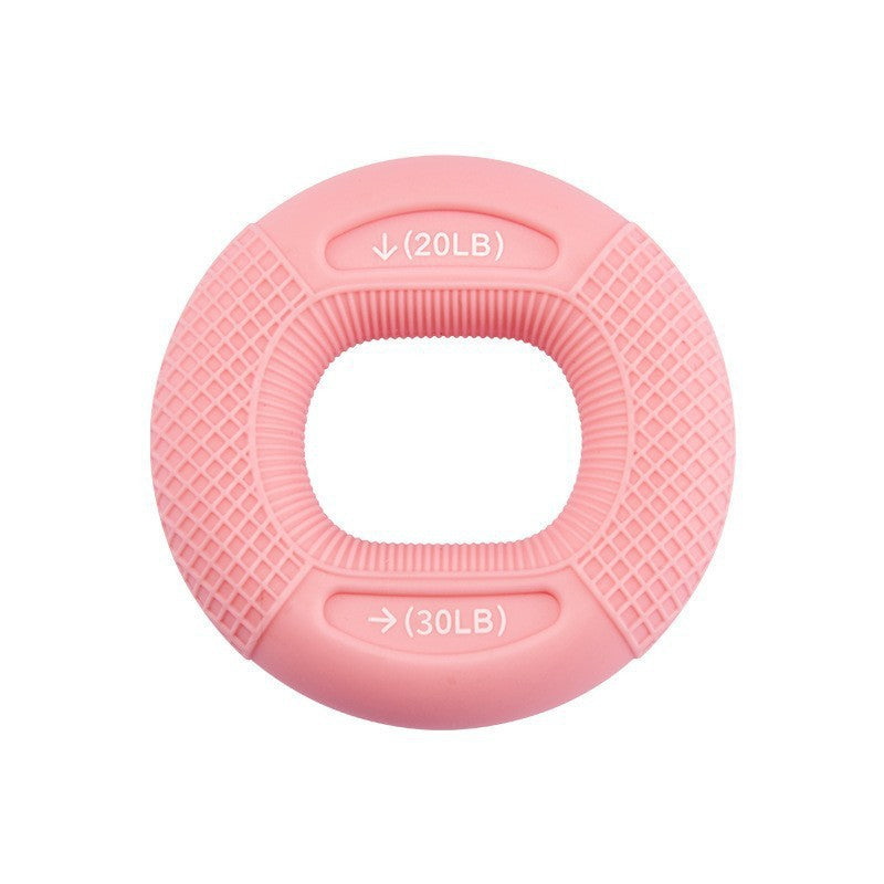 MOLOO-Handtrainer-Handgreep-Licht-Roze-Onderarm-Trainer-Siliconen-Ring-Spiertraining
