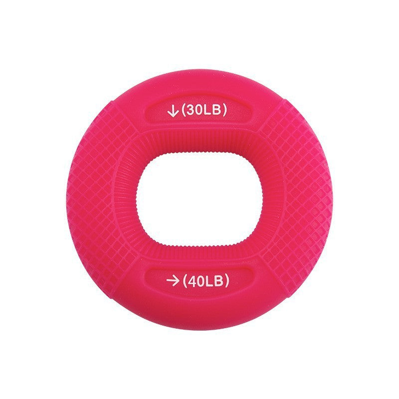 MOLOO-Handtrainer-Handgreep-Roze-Onderarm-Trainer-Siliconen-Ring-Spiertraining