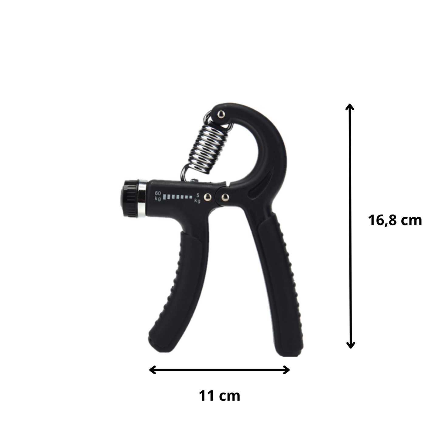 MOLOO-Handtrainer-Zwart-Handknijper-Armtrainer-Grip-Trainer-Fitness-Handgrip
